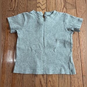 Melograno Heather Grey Short Sleeve Tee